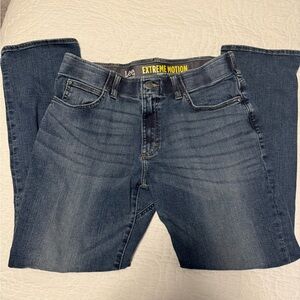 Lee Extreme Motion Straight Fit Tapered Leg Jeans - Blue 34x30